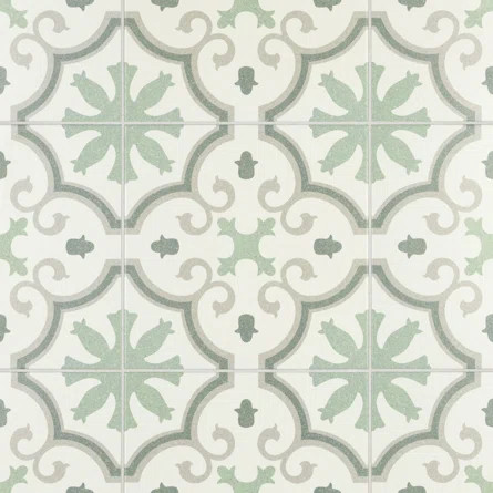Monteca 10" x 10" Porcelain Spanish Wall & Floor Tile | Wayfair North America
