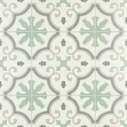 Monteca 10" x 10" Porcelain Spanish Wall & Floor Tile | Wayfair North America