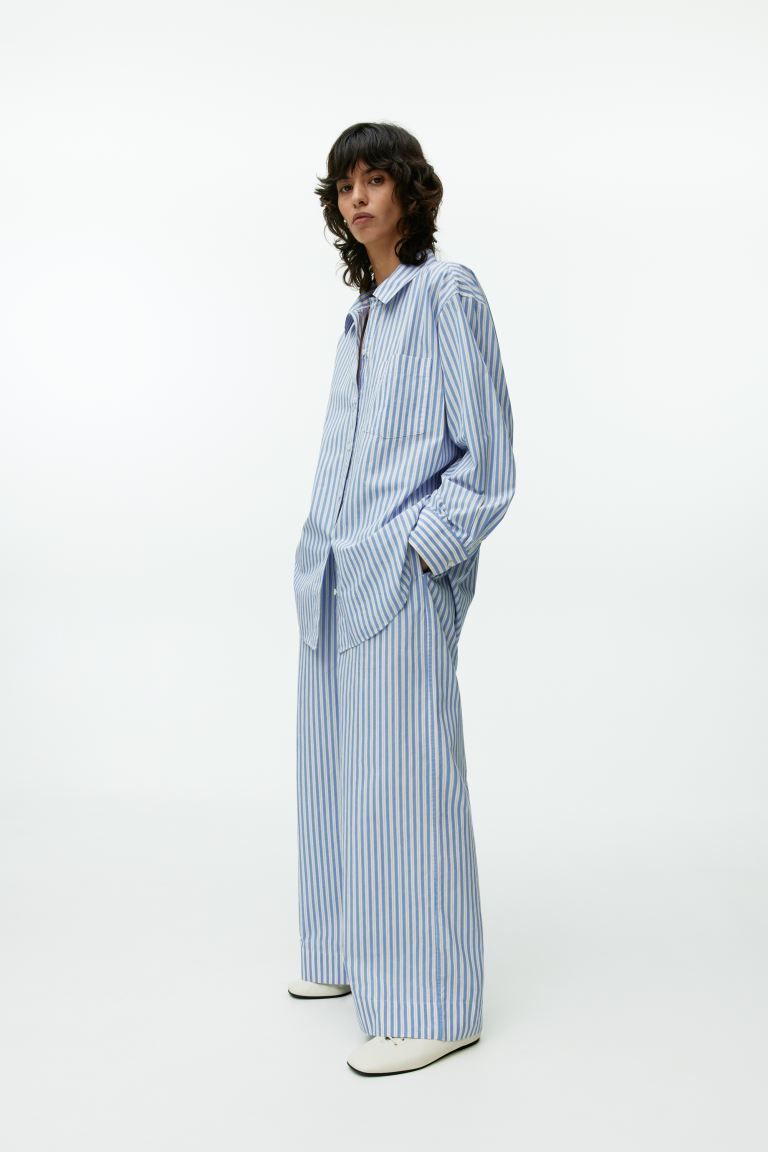 Relaxed Pyjama Trousers | H&M (UK, MY, IN, SG, PH, TW, HK)