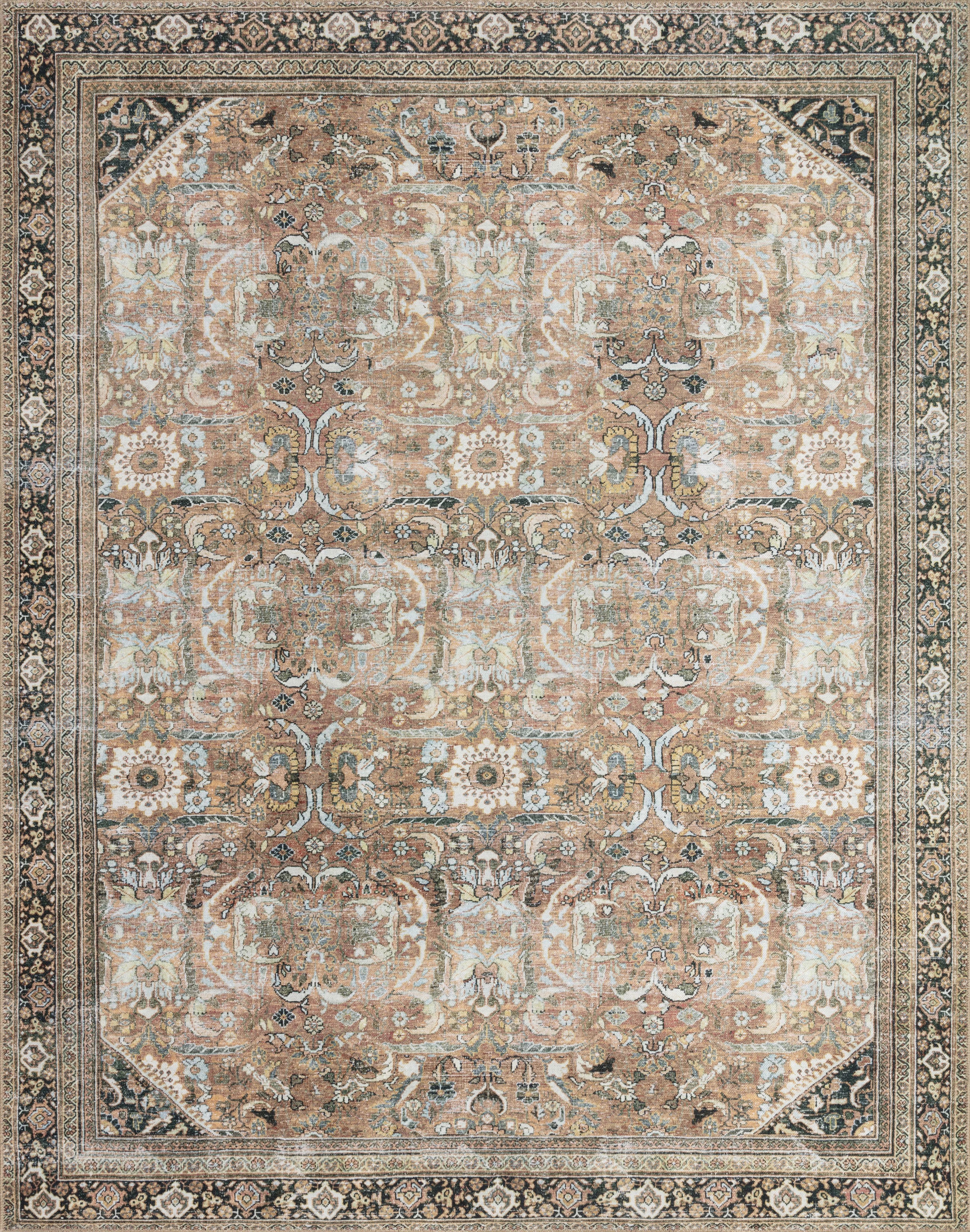 Loloi II Wynter WYN-02 Auburn / Multi Oriental Area Rug 8'-6" x 11'-6" - Walmart.com | Walmart (US)