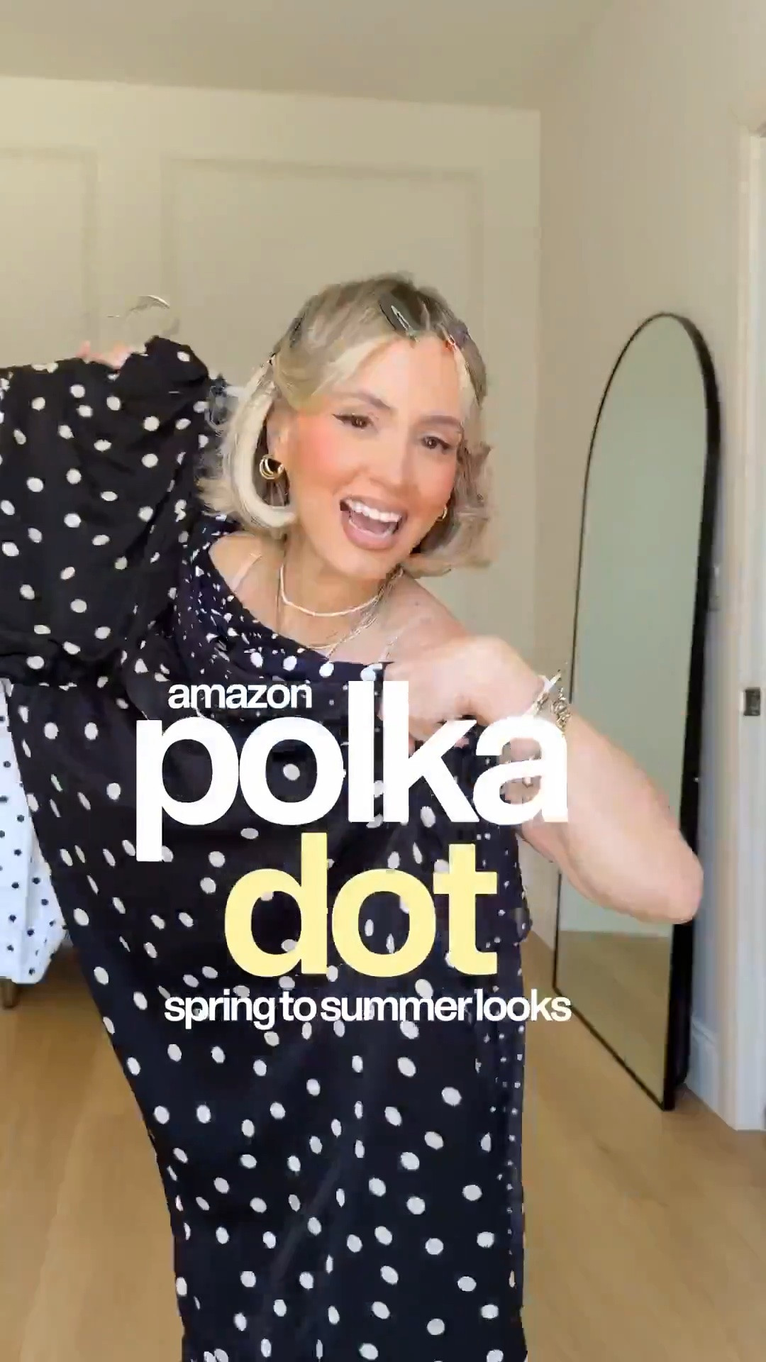 Polka dot spring to summer looks all from Amazon ✨🙊

XS or small in everything! If extra small is not available, then I’m wearing a small. 

Abercrombie jeans size 27R
Exact Capri pants are from Nordstrom but I linked similar from Amazon 

So many of these dresses are perfect for Mother’s Day, graduation, baby showers, brunch, you name it 🥰 I also seriously can’t believe they’re all from Polka dot spring to summer looks all from Amazon ✨🙊

#LTKU #LTKgrwm #LTKootd