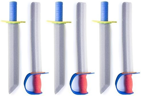 17" Foam Prince Sword Toy Set Party Supplies (6 Swords) | Amazon (US)