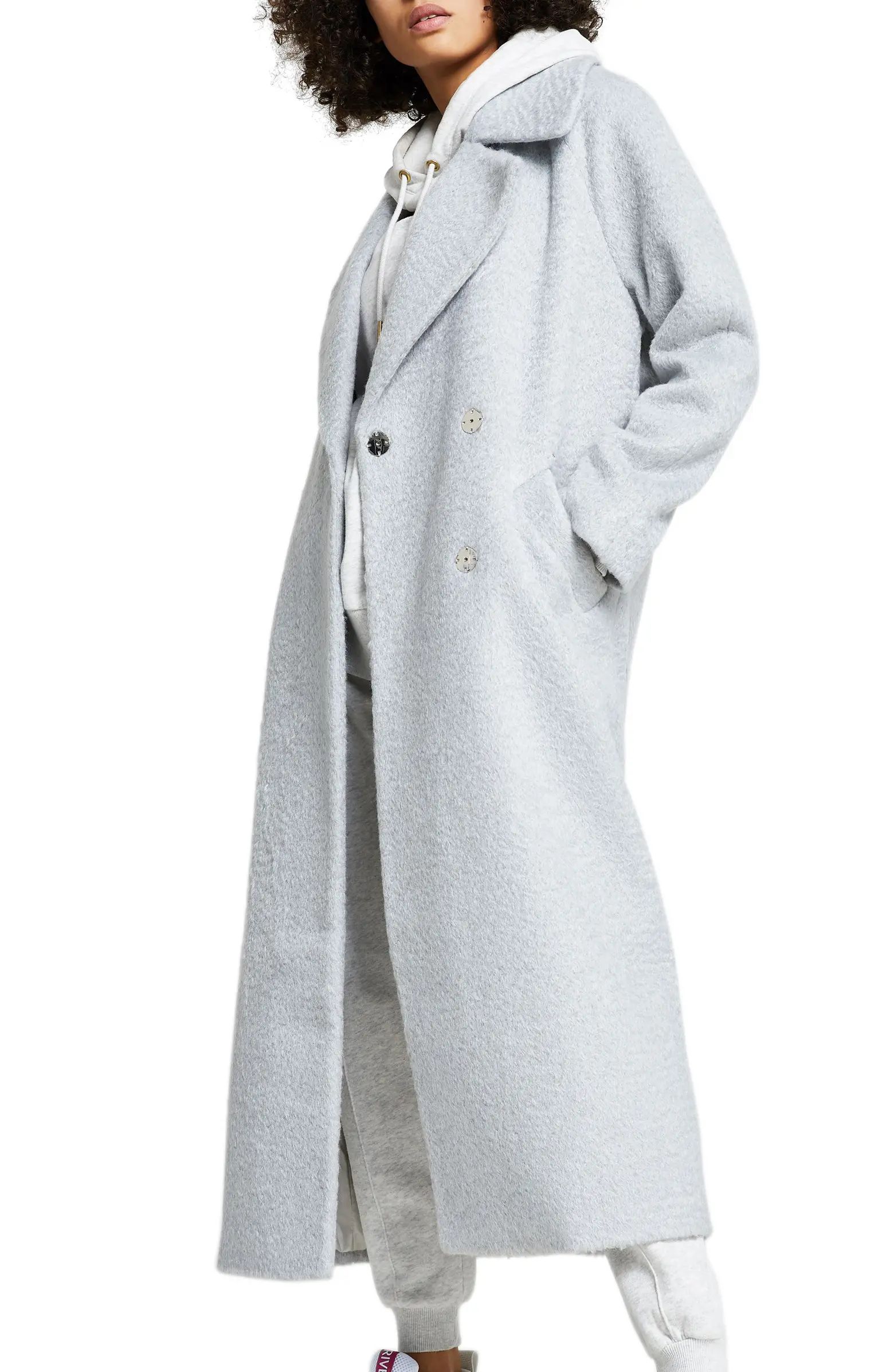 Double Breasted Long Coat | Nordstrom