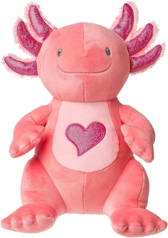 Mary Meyer Stuffed Animal Smootheez Pillow-Soft Toy, 10-Inches, Pink Jazzi Axolotl | Amazon (US)