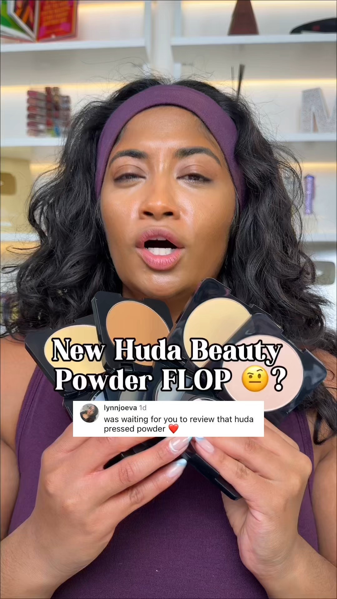 FIRST VS FINAL IMPRESSION… This is my 1 week review of the new @hudabeauty pressed powder comparing it to my favorite her loose powder

#LTKU #LTKBeauty #LTKgrwm