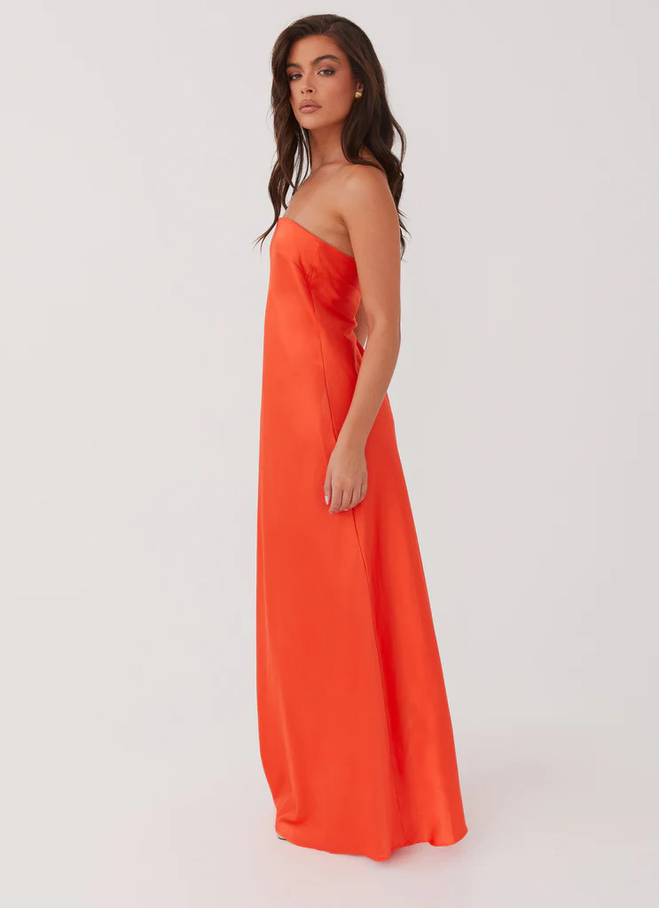 Chantelle Strapless Maxi Dress - Sunset | Peppermayo (Global)
