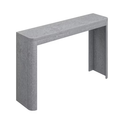 Galano Rectangular Console Table Concrete Cool Grey 47.2 | Target