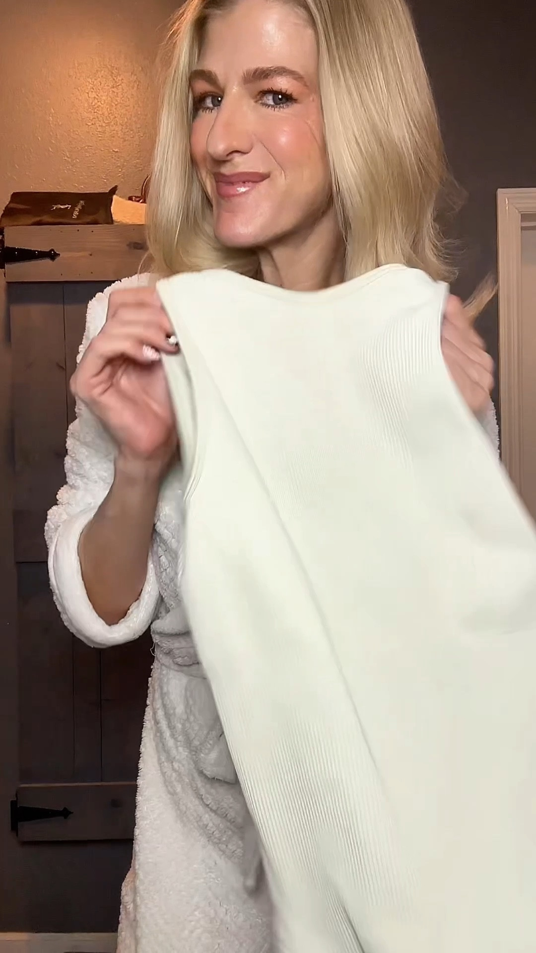 GRWM for the day in my Canadian tuxedo 

#LTKootd #LTKOver40 #LTKgrwm