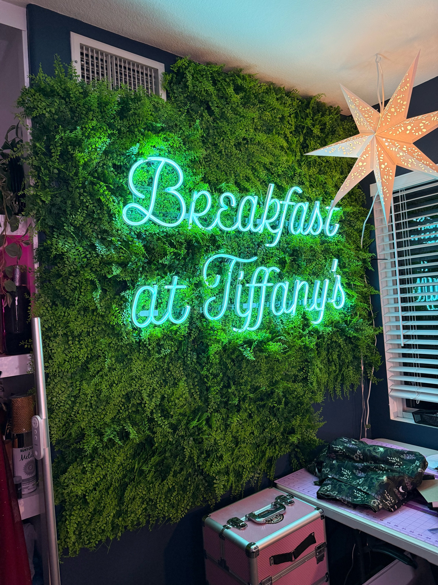 8 large panels and I now have a gorgeous green wall for my content room! 

#LTKU #LTKGiftGuide #LTKHome