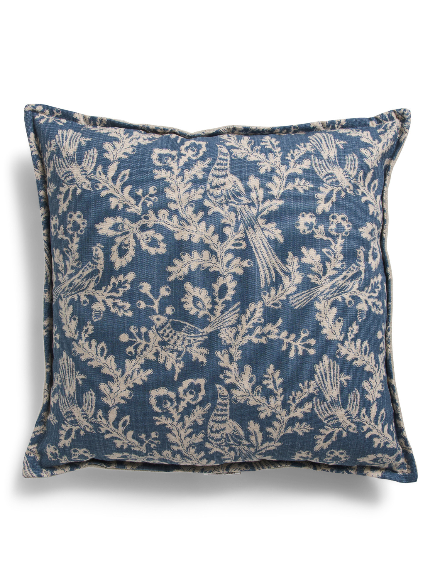 Made In Usa 22x22 Floral Bird Print Pillow | Throw Pillows | Marshalls | Marshalls