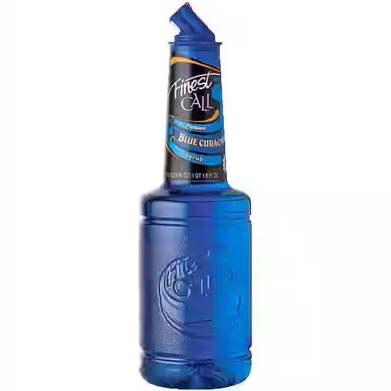 Finest Call 1 Liter Premium Blue Curacao Syrup – Non-Alcoholic Cocktail Enhancer for Delicious ... | Walmart (US)