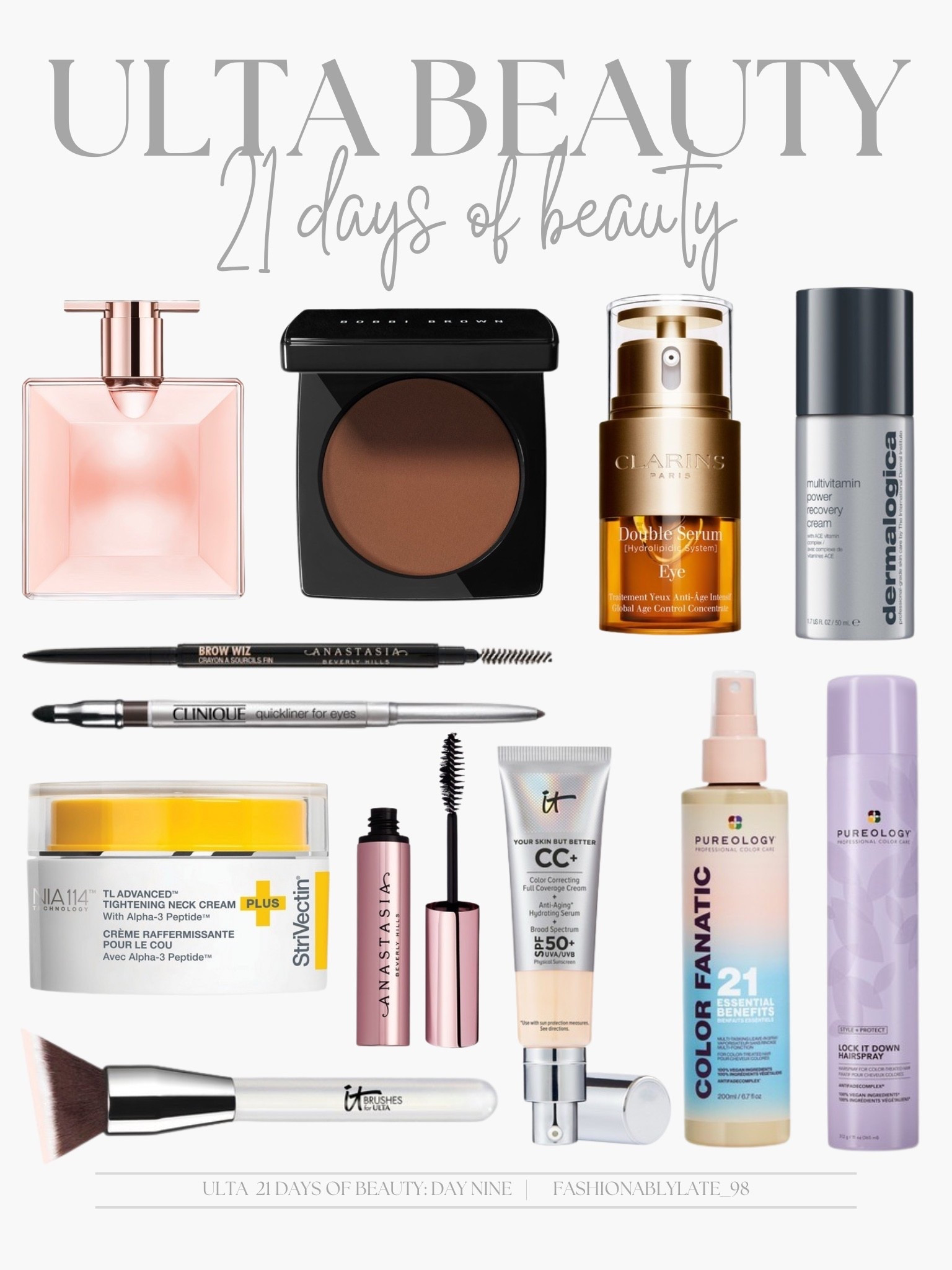 ulta 21 days of beauty - 50% off today only!

#LTKSaleAlert #LTKselfcare #LTKBeauty