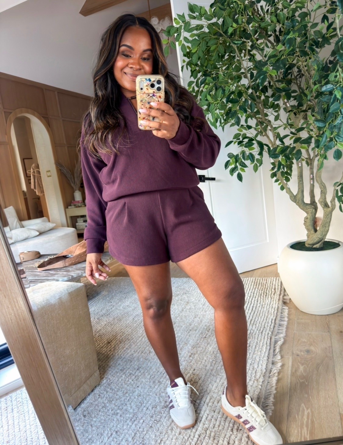 This might be my new color for fall! 🤩 This Avia set is perfect for transitioning into fall! $16 bottoms and $24 top!

#LTKgrwm #LTKootd #LTKMidsize