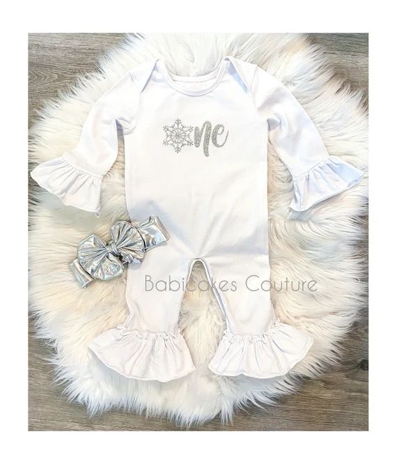 Winter Onederland 1st Birthday 1st Birthday Girl Outfit - Etsy | Etsy (US)