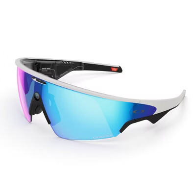 Oakley | Meta Vanguard Glasses with Meta AI, Audio, Photo, Video Compatibility - White, Prizm™ Sapphire | Target