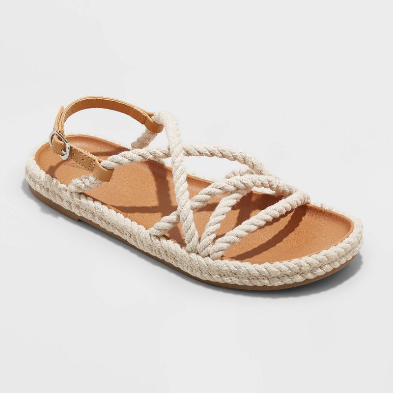 Women's Serena Rope Sandals - Universal Thread™ | Target