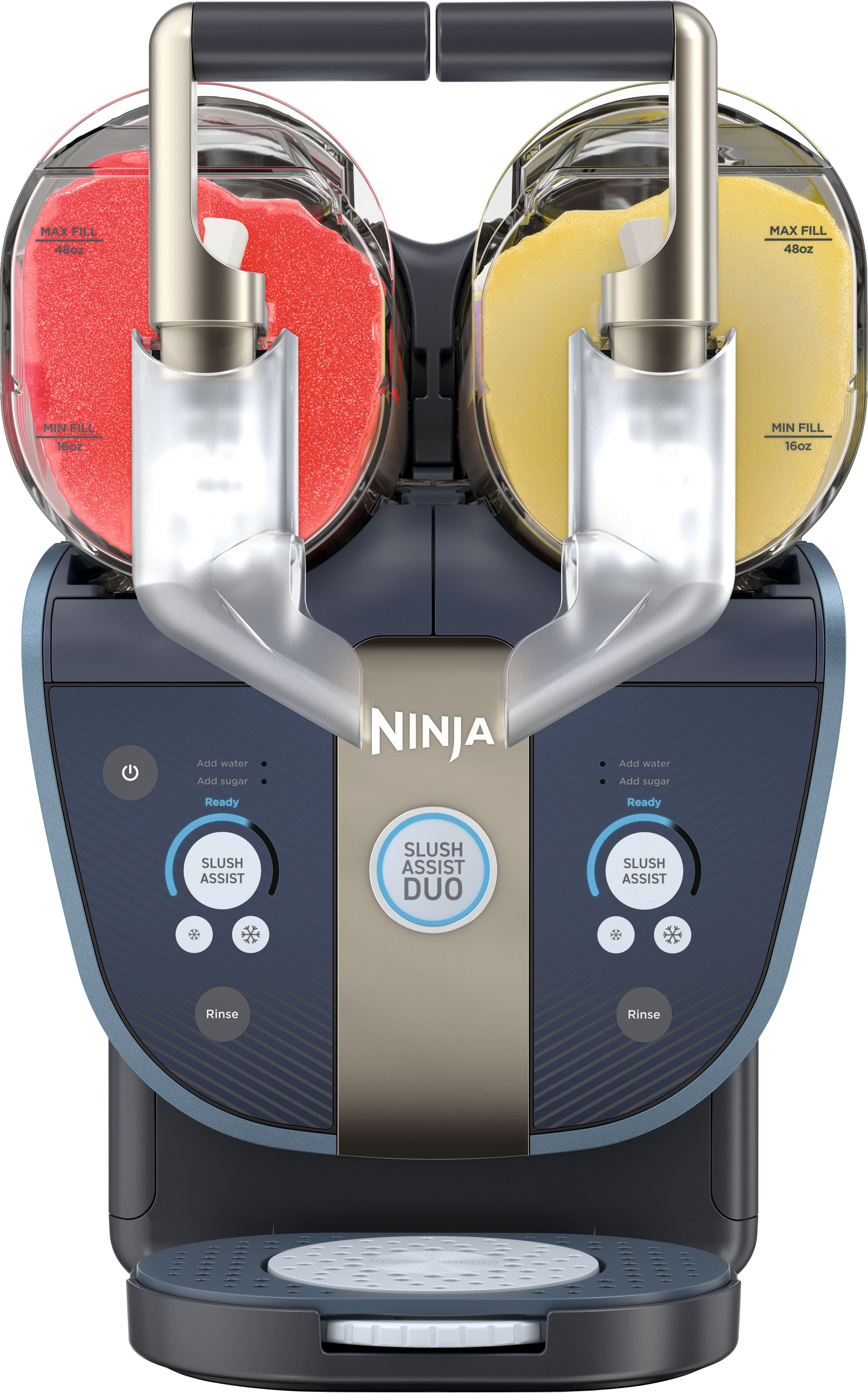 Ninja - SLUSHi Twist Smart Frozen Drink Maker, 144oz, 10+ Servings - Blue | Best Buy U.S.