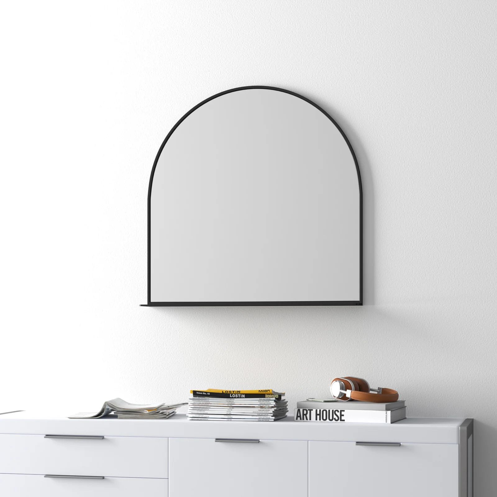 Suki Arch Metal Wall Mirror | Wayfair North America