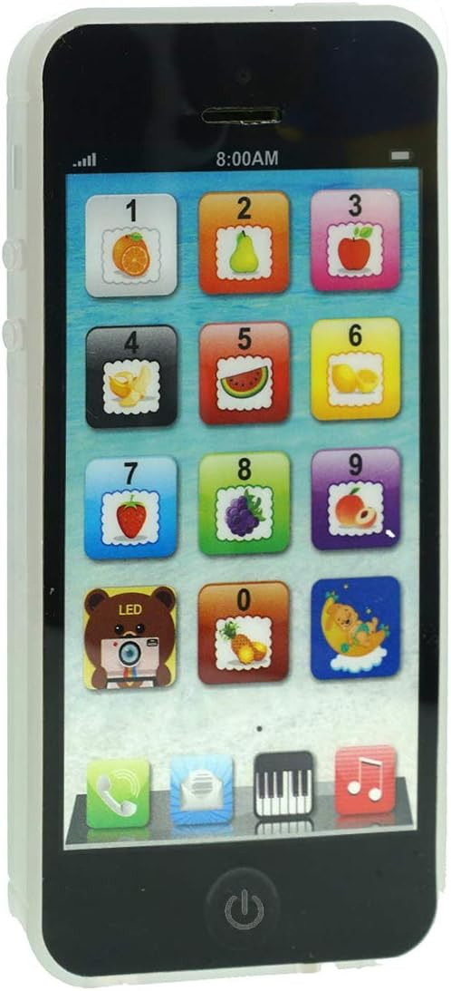 Cooplay Black Yphone Y-Phone Phone Toy Play Music Learning English Educational Cell Phone Mobile ... | Amazon (US)