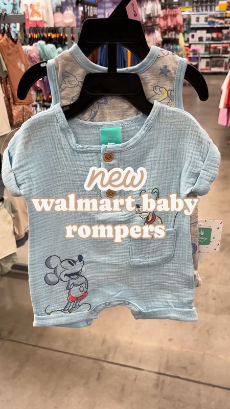 I spotted the  cutest new Disney baby romper sets at walmart!! I got the stitch one for archer! 🥹🩵🩷✨

#walmartbaby #walmartbabyclothes #babyboyclothes #babygirlclothes #affordablebaby #babyclothes #disneybaby

#LTKbaby #LTKbump #LTKVideo