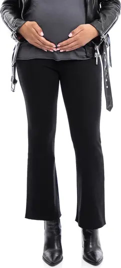 1822 Denim ReDenim Over the Bump Raw Hem Demi Bootcut Maternity Jeans | Nordstrom | Nordstrom