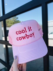 charlie southern: cool it cowboy trucker hat | RIFFRAFF