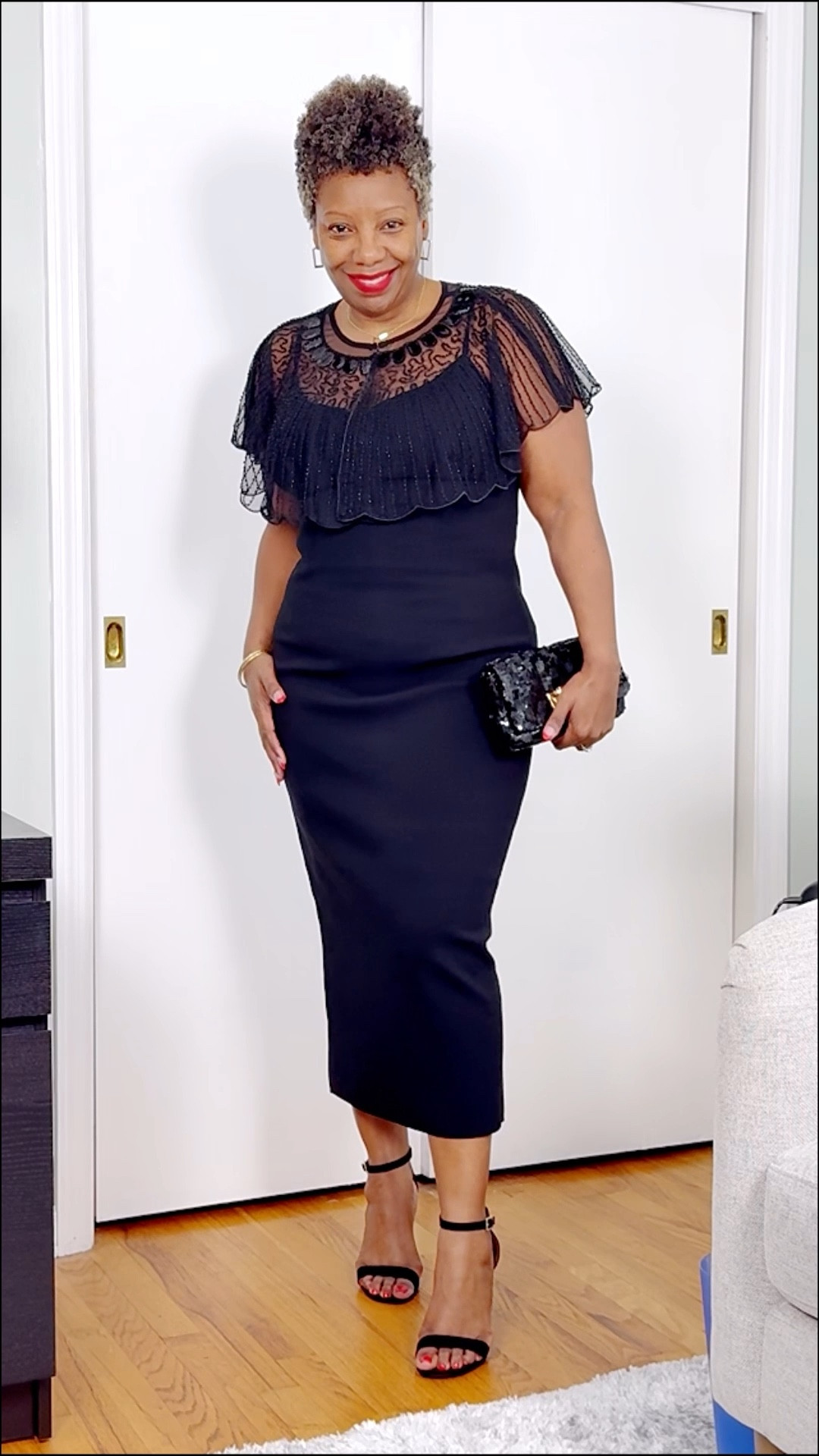 Outfits by Miki | Elevated Ease | Black Midi Dress 
Big-girl friendly black midi dress that always delivers—easy care, great quality, and linked on sale.

#LTKOver40 #LTKStyleTip #LTKMidsize
