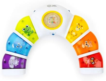 Baby Einstein Glow & Discover Light Bar Musical Toy, Activity Station, Sitting Up and Tummy Time ... | Amazon (US)
