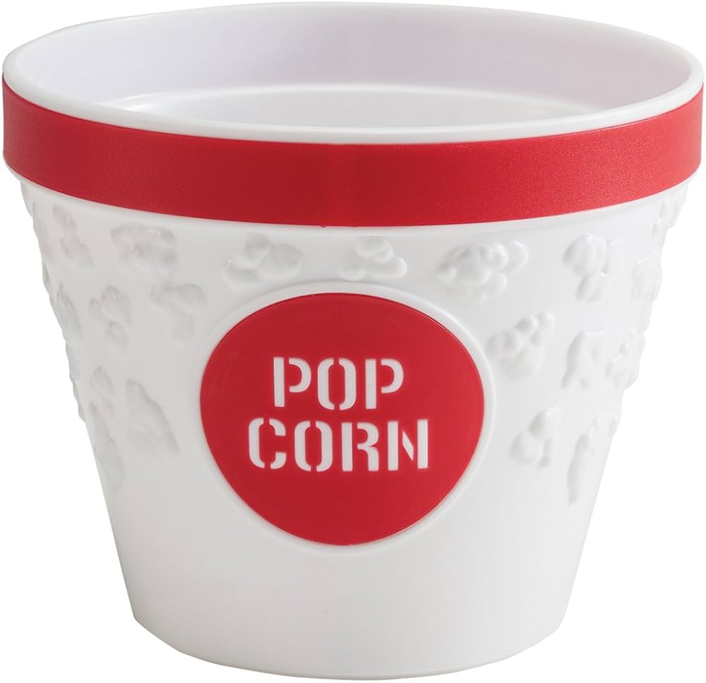 Hutzler Popcorn Bowl, Small, Red | Amazon (US)