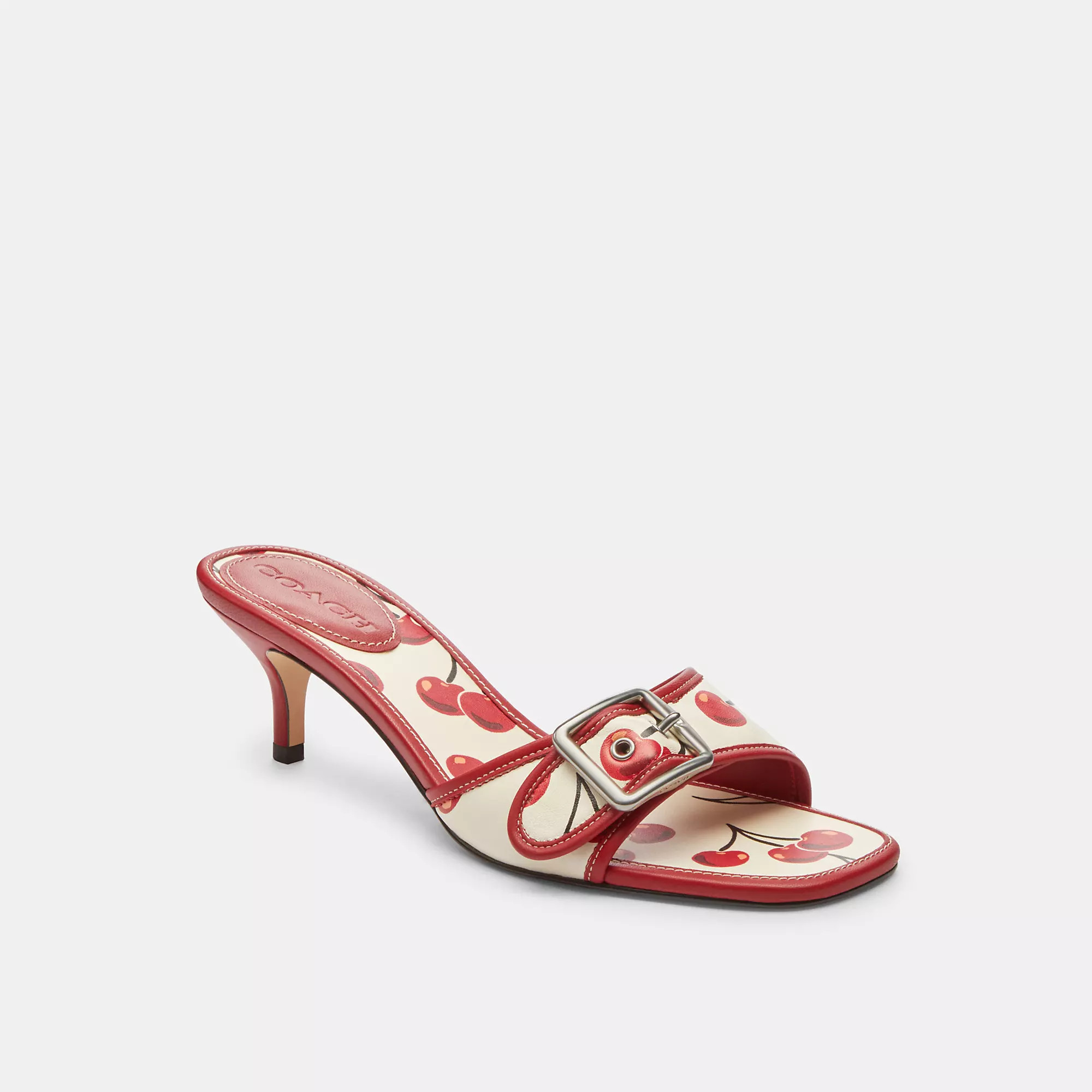 Margot Sandal With Cherry Print | Coach (US)