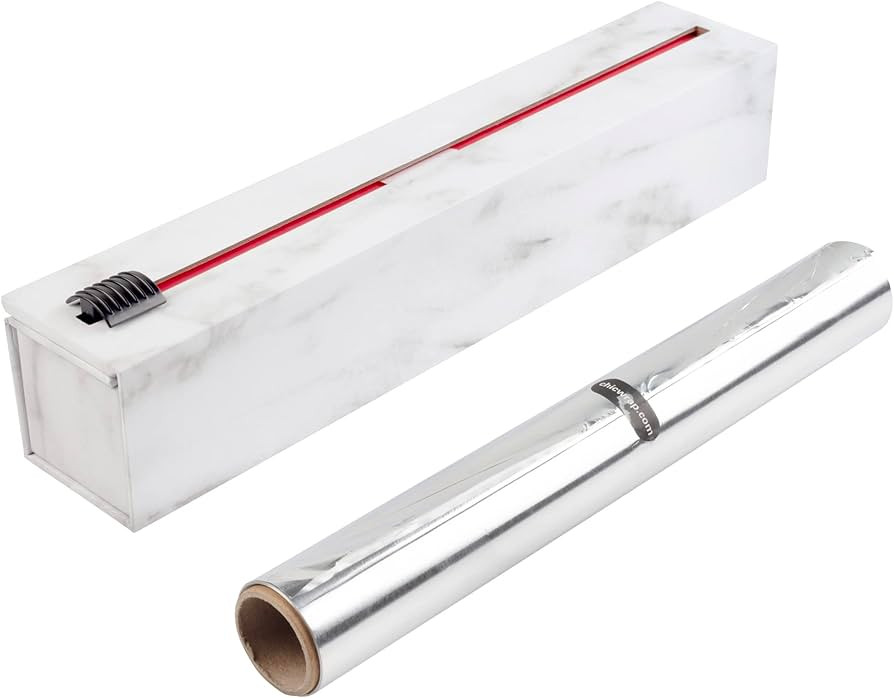 ChicWrap Carrera Marble Refillable Foil Dispenser - Includes 12"x 30' Roll of Professional Alumin... | Amazon (US)