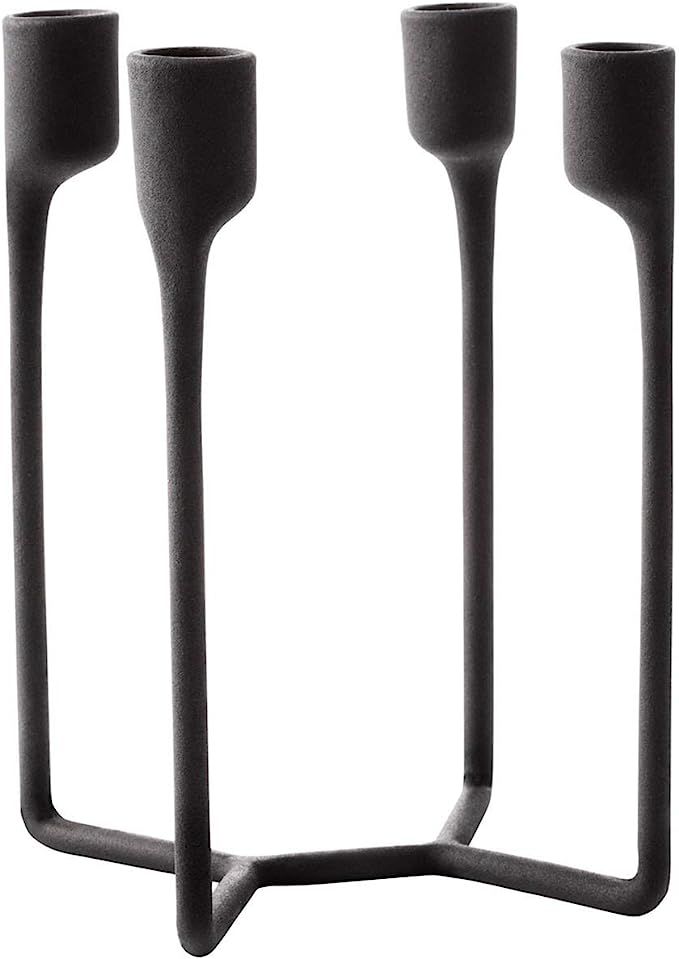 Normann Copenhagen Candle Stand, Black, 11,5x11,5x20 | Amazon (US)