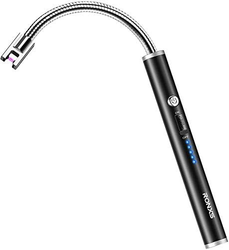 RONXS Lighter, Candle Lighter Camping Lighter Grill Lighter USB Lighter Plasma Arc with LED Batte... | Amazon (US)