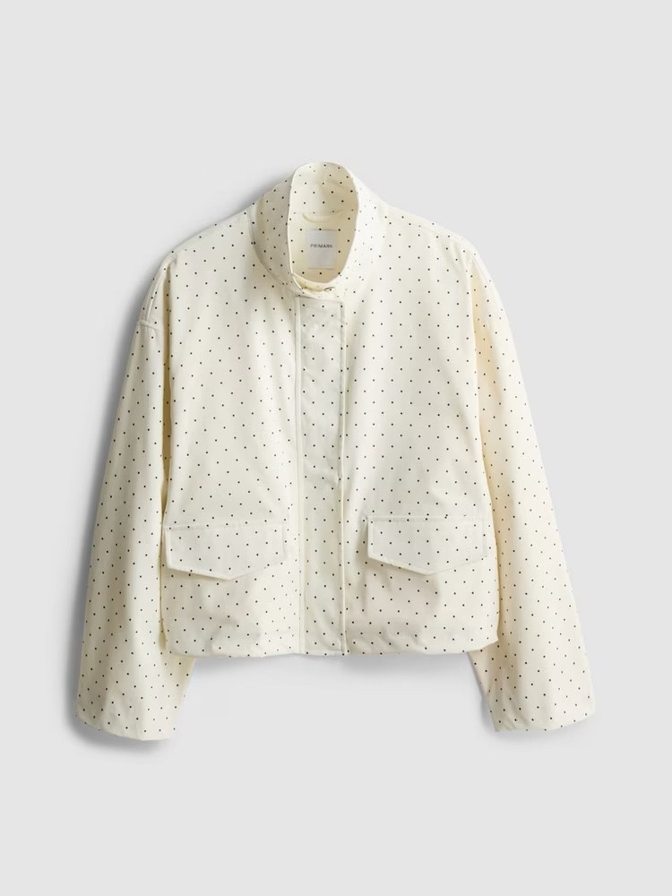 obsessed with this new primark jacket! 🎀

Polka dot high neck cream black bomber jacket 



#LTKUK #LTKspring #LTKPetite