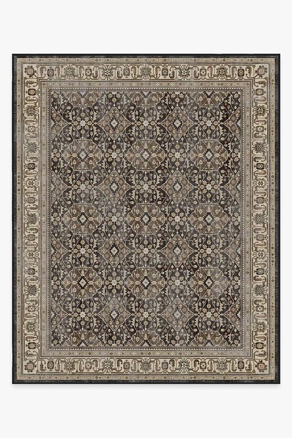 Alessia Dark Wood Rug | Ruggable