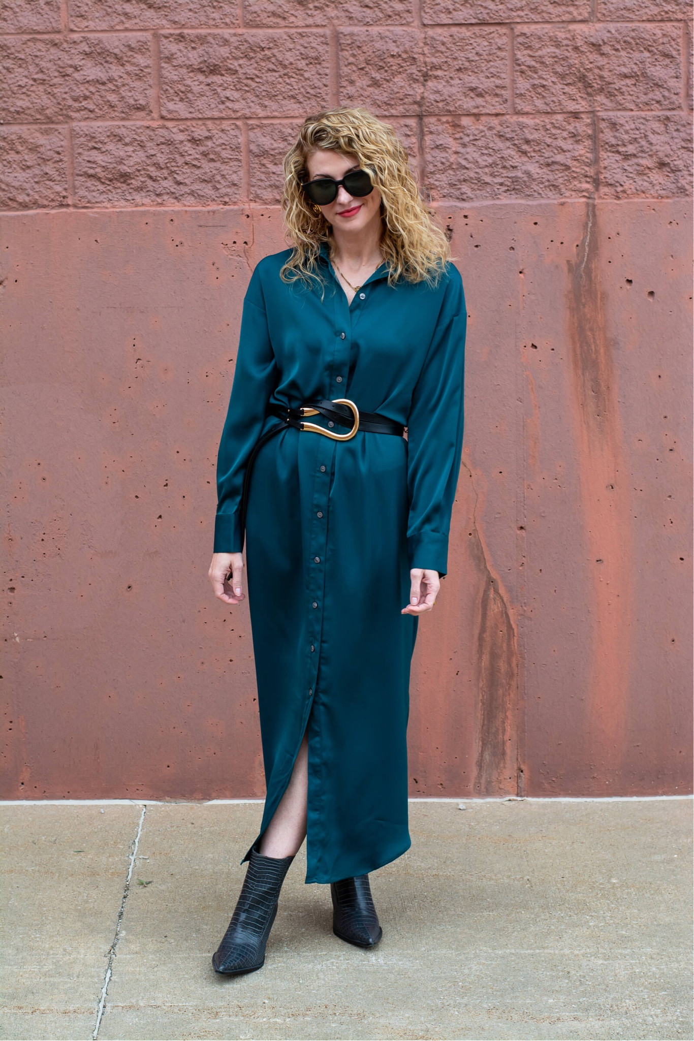 Inching toward fall without breaking a (literal) sweat in this satin shirt dress.  

#LTKStyleTip #LTKNYFW #LTKWorkwear