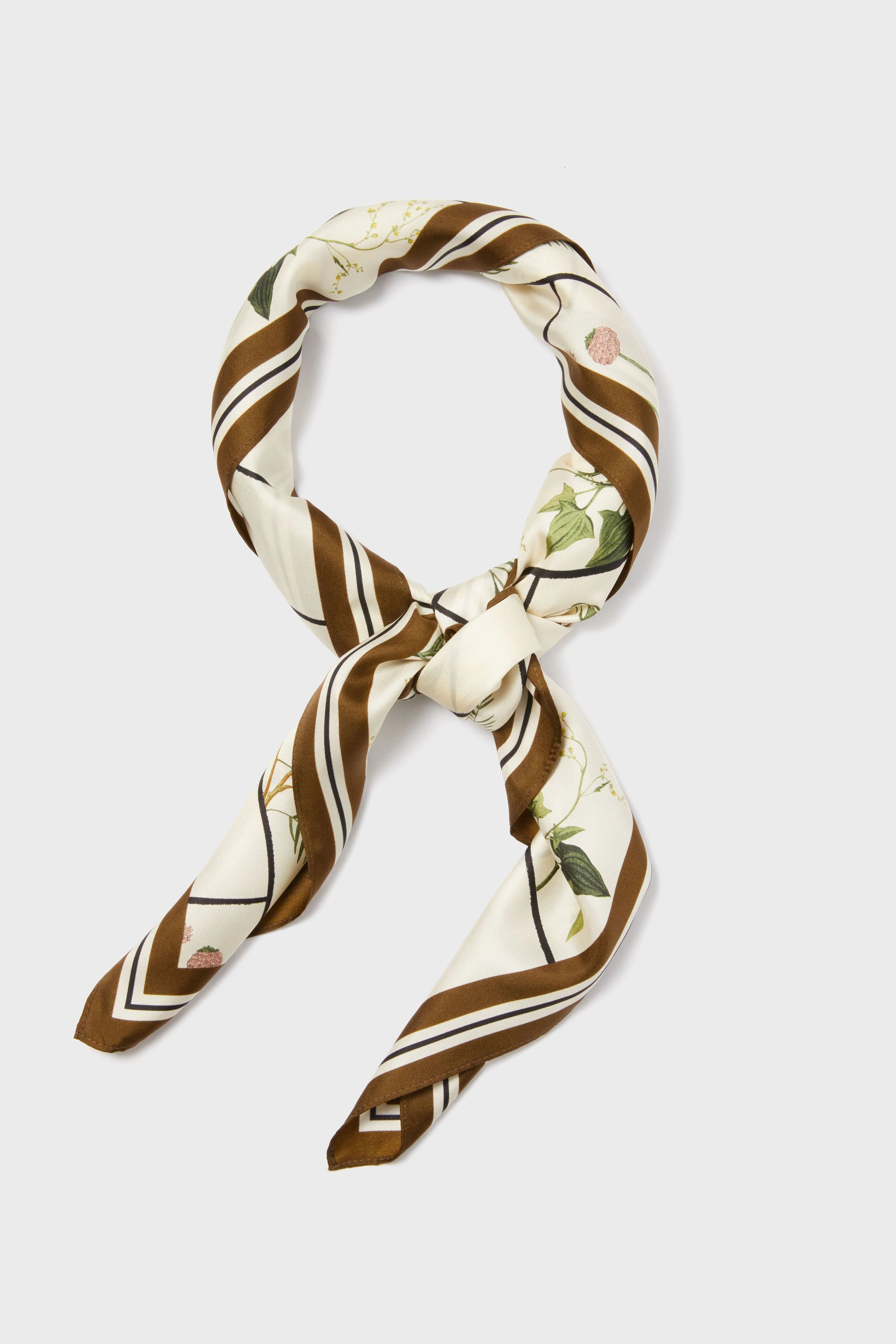 Fresher Buds Medium Silk Scarf | Tuckernuck (US)