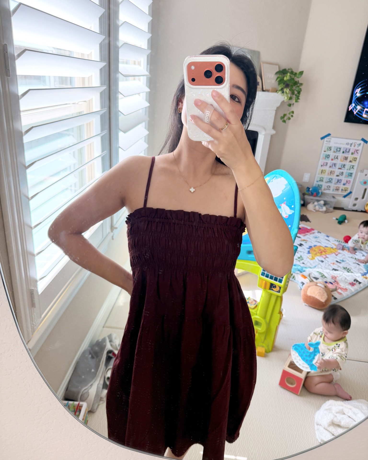 Summer dress under $30 🤍 On sale rn and available in blue and black too!

#LTKSaleAlert #LTKPetite #LTKootd