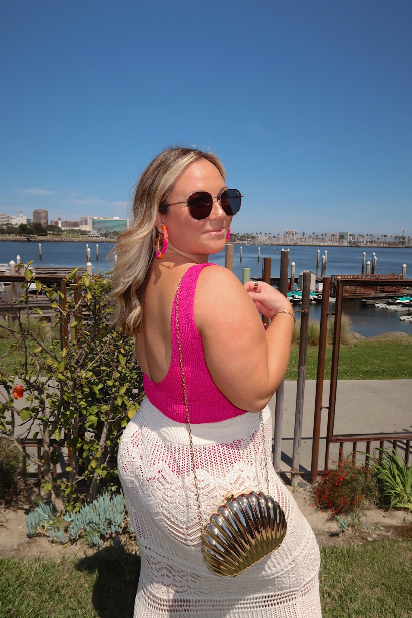 Spring break outfits! 
ShowMeYourMumu swimsuit size XL fits like a dream, have this in 4 colors and holds up so well from season to season! 
Crochet skirt is old from Abercrombie but linked the pants! I do a size LARGE 

Swimsuit style, beach style, pool style, spring break style, travel style, travel outfit, resort wear, vacation style, midsize fashion 

#LTKMidsize #LTKSwim #LTKTravel