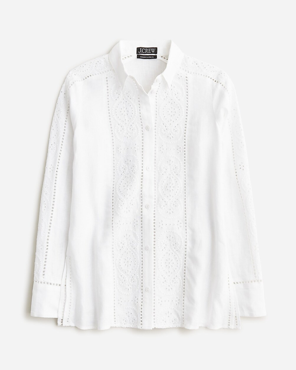 Garçon classic shirt in eyelet linen | J. Crew US