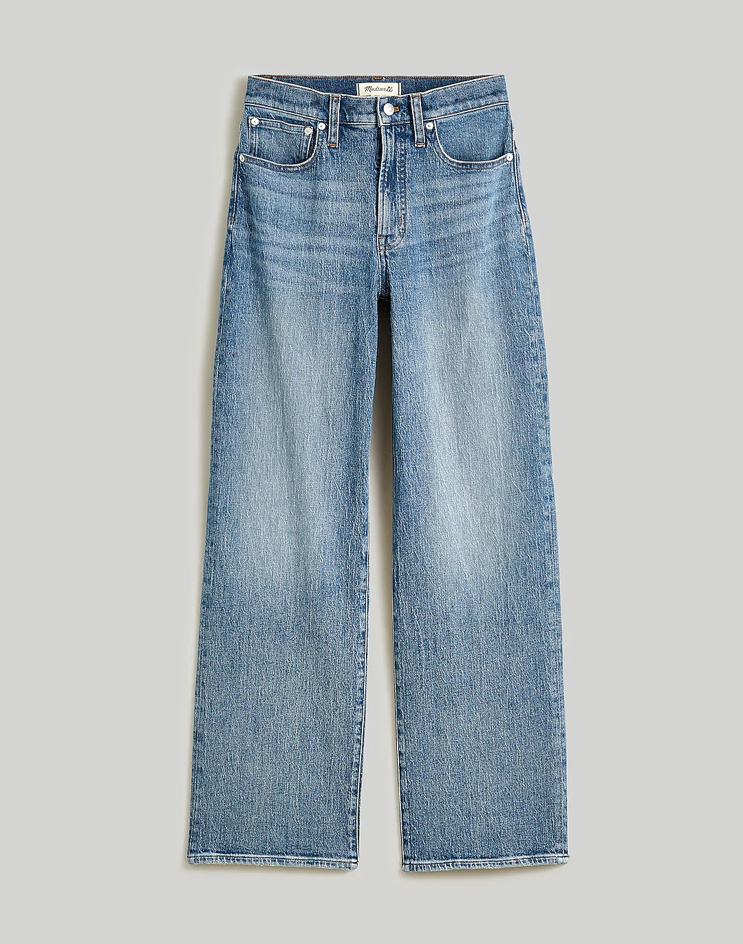 The Perfect Vintage Wide-Leg Jean in Heathcote Wash | Madewell