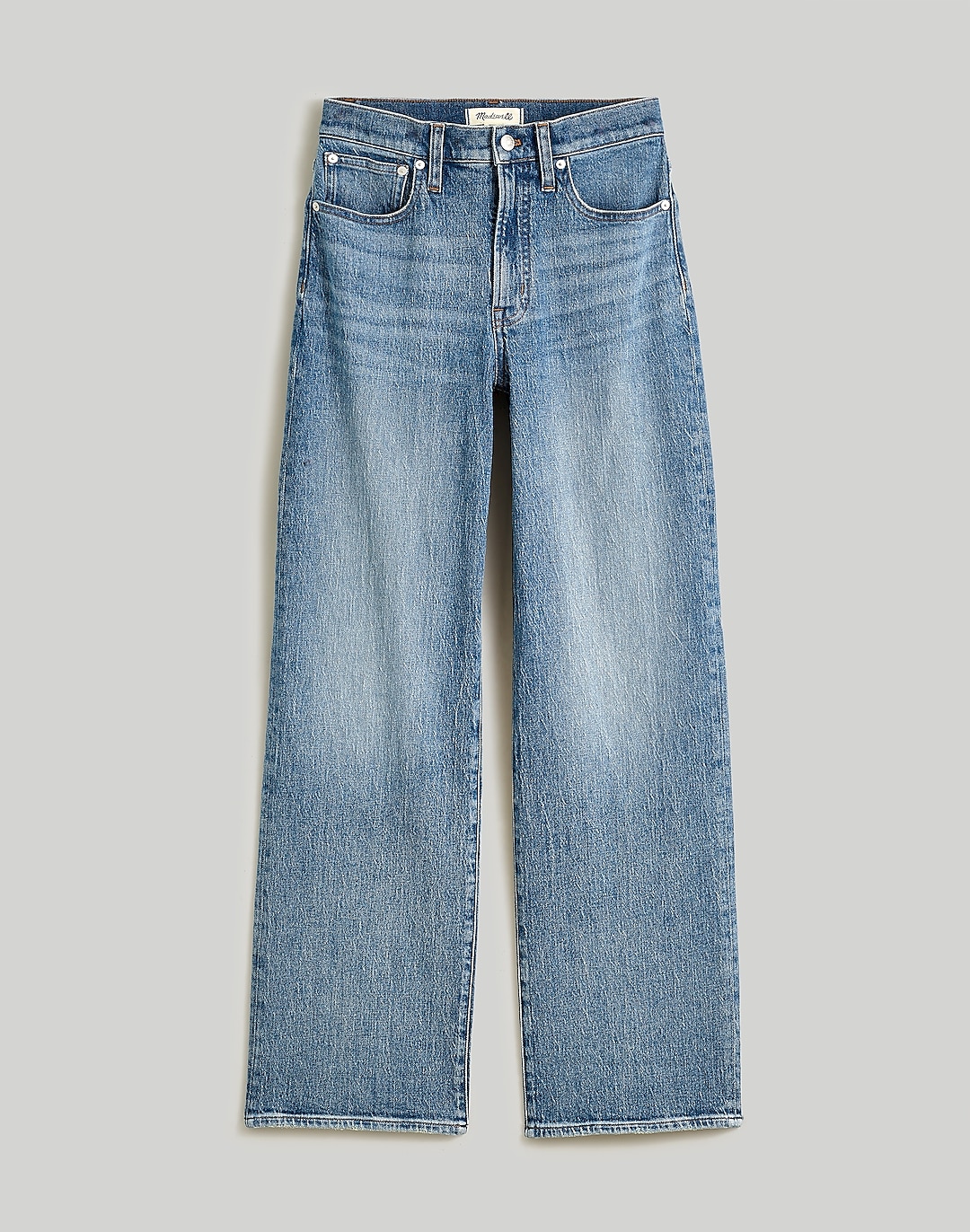 The Perfect Vintage Wide-Leg Jean in Heathcote Wash | Madewell