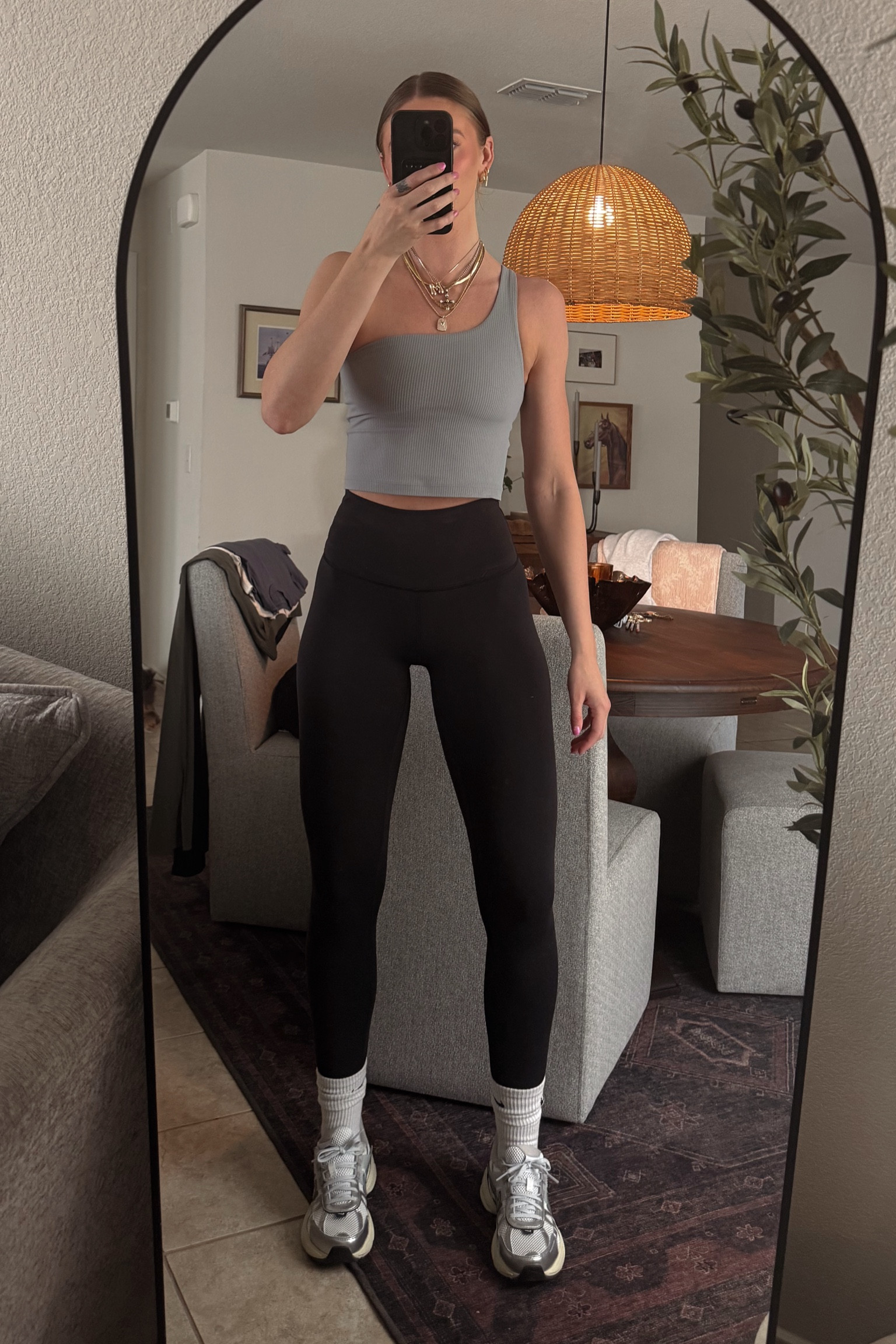 Gym ootd! Wearing a 4 in the tank (on final sale!!!) and a 4 in the leggings! #morganiverson #fitness #active #gym #ootd #lululemon

#LTKActive #LTKsalealert #LTKfindsunder50
