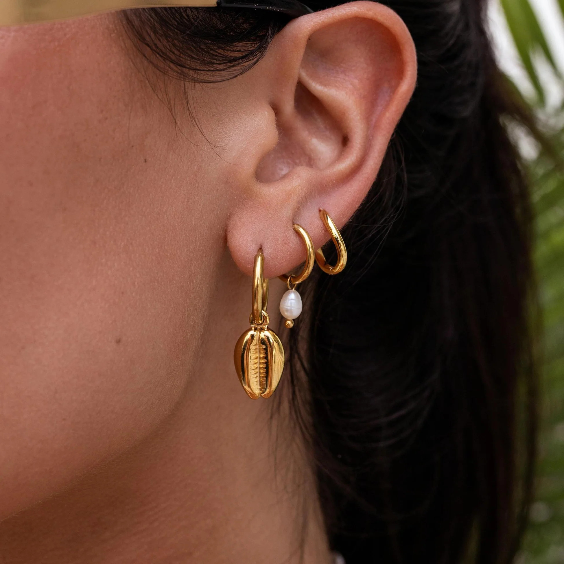 Isla Pearl Huggies | ALCO Jewelry
