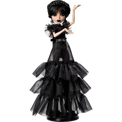 Monster High x Wednesday Collectible Rave'N Wednesday Doll in Black Gown | Target