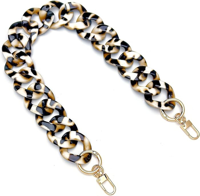 AUMEY A piece of Acrylic Chain for Bag Resin chain Purse Chain bag handle bag strap Plastic Handl... | Amazon (US)