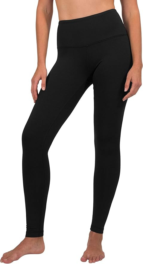 90 Degree By Reflex High Waist Fleece Lined Leggings - Yoga Pants | Amazon (US)