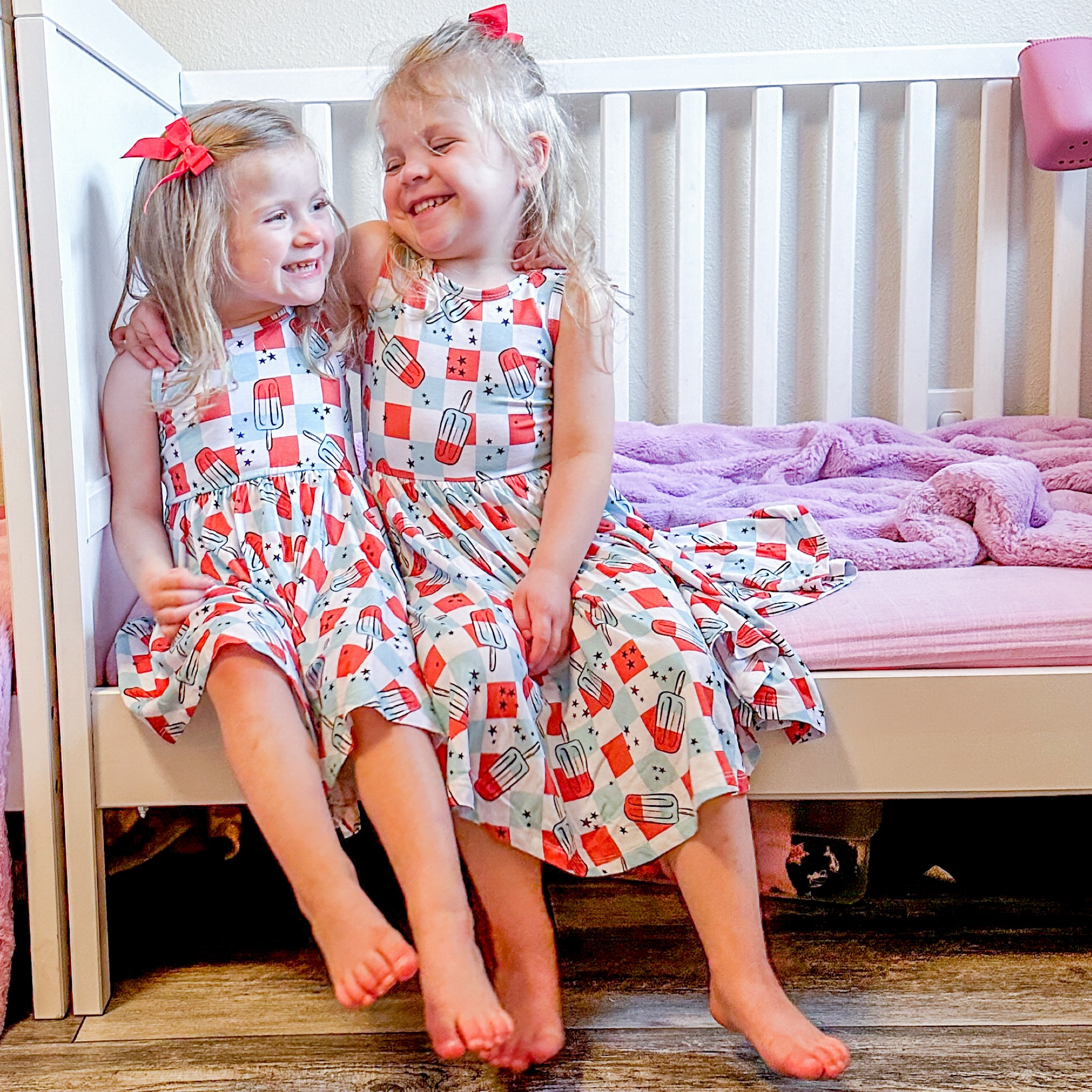 Are you kidddddddding me with these cute festive dresses for the 4th? We got a delightful package from @millieandroo and I'm tagging everything we got - they're a new fav for sure 💕  #ad #millieandroopartner

#LTKBaby #LTKKids #LTKFamily