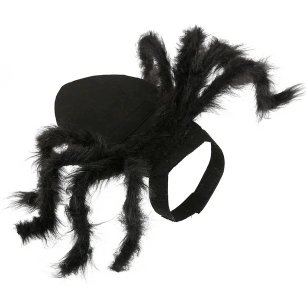Halloween Pet Spider Clothes Festival Decoration Dogs Cats Party Dress Up Horror Simulation Plush... | Walmart (US)