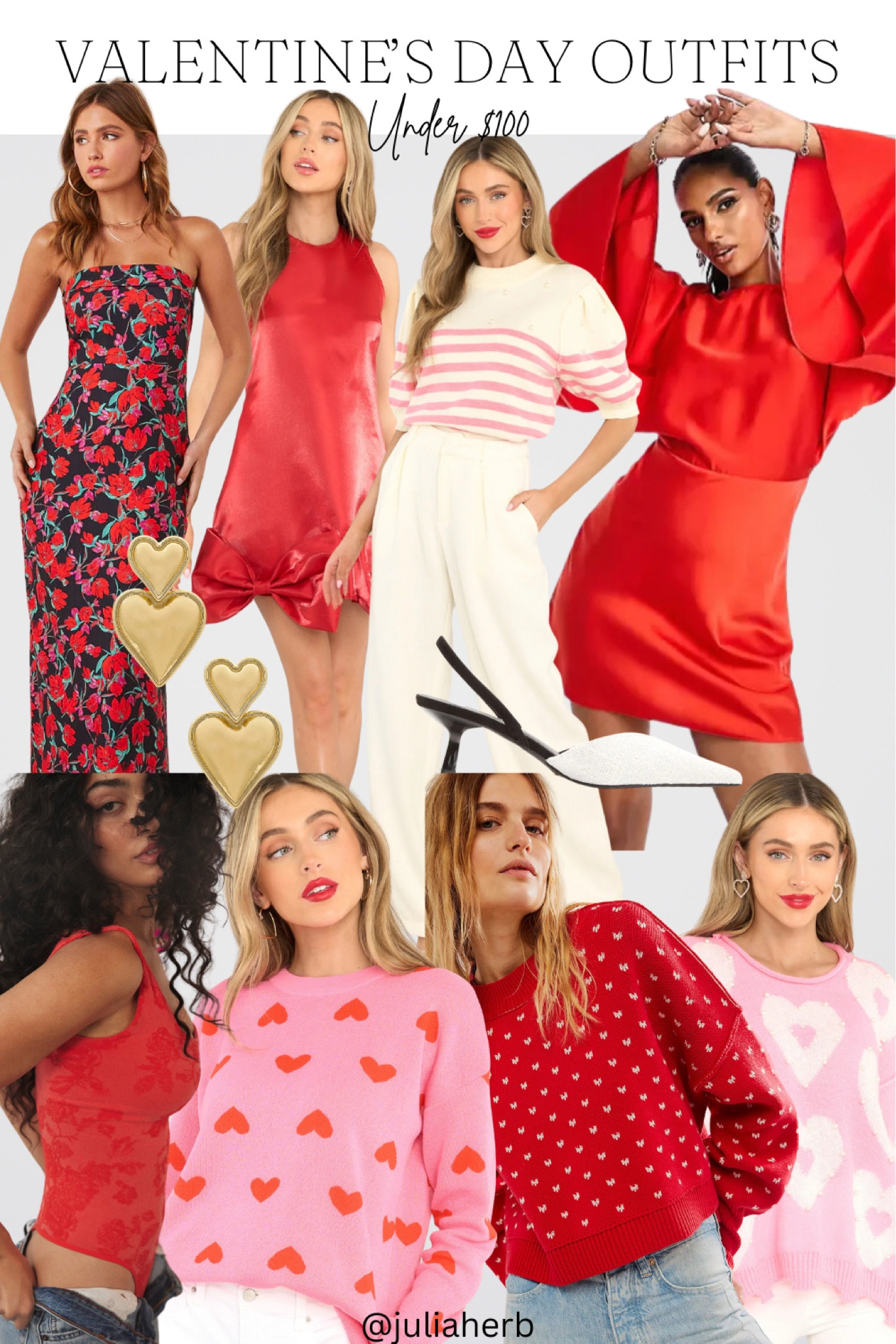 Valentine’s Day Outfit Inspo under $100!❣️

#LTKfindsunder100 #LTKstyletip